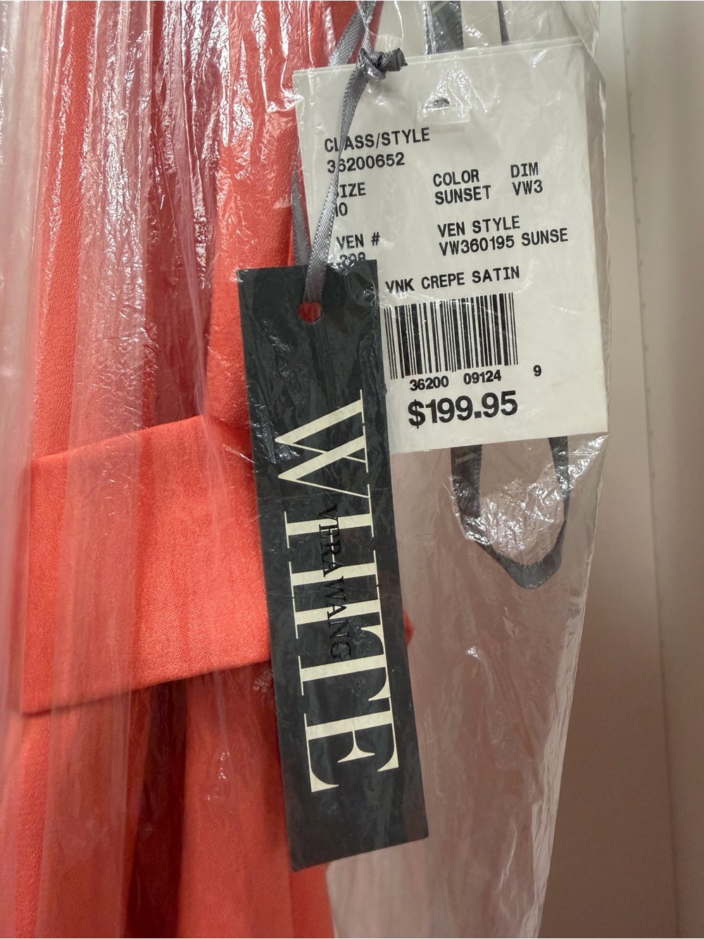 NWT David’s Bridal Bridesmaid Dress Size 10 - Picture 2 of 5